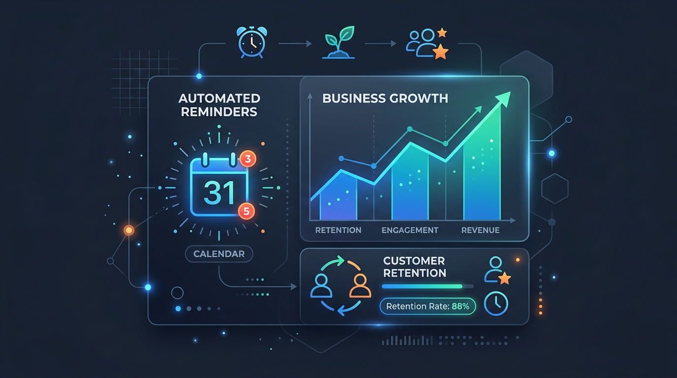 Recordatorios automáticos para volver a vender a clientes